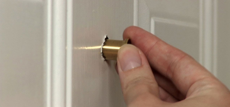 peephole door repair in Midway City